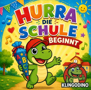 Klingodino - Hurra, die Schule beginnt Cover