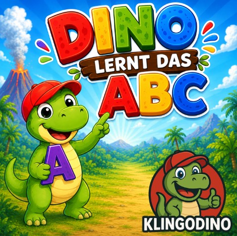 Dino lernt das ABC Cover