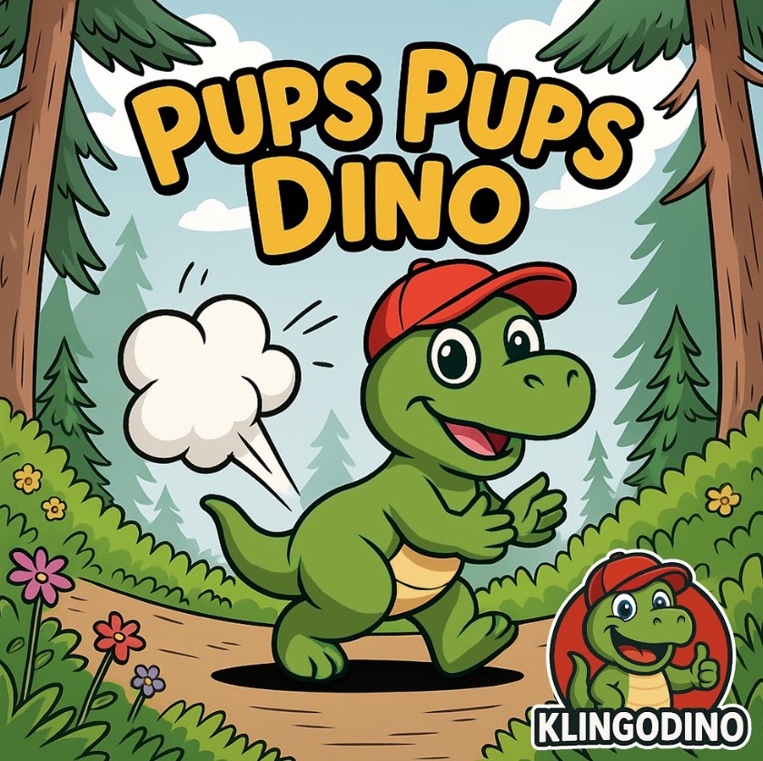 Pups Pups Dino Cover