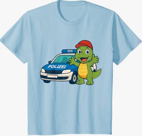 Dino Polizei Shirt