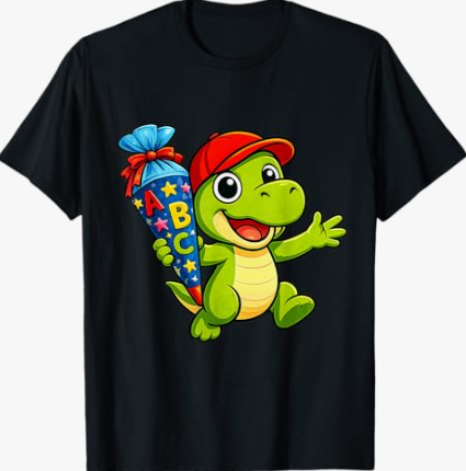 Klingodino Einschulung Shirt