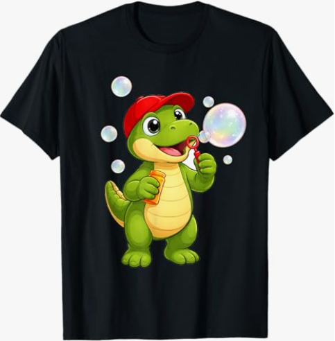 Klingodino Seifenblasen-Tanz Shirt