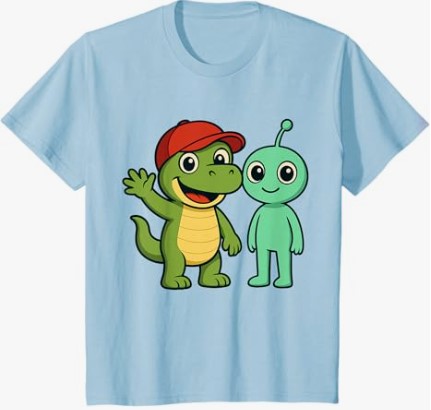 Dino Alien Shirt